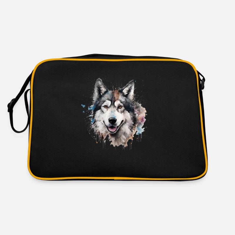 Malamute d’Alaska Sac Retro