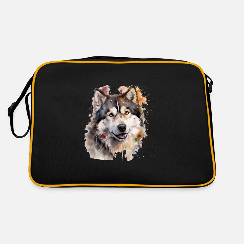 Malamute d’Alaska Sac Retro