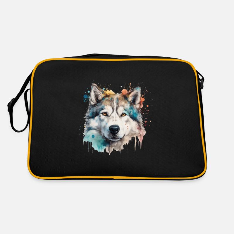 Malamute d’Alaska Sac Retro