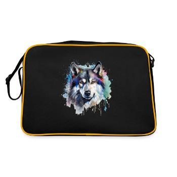 Malamute d’Alaska - Sac Retro - noir/or - Dos