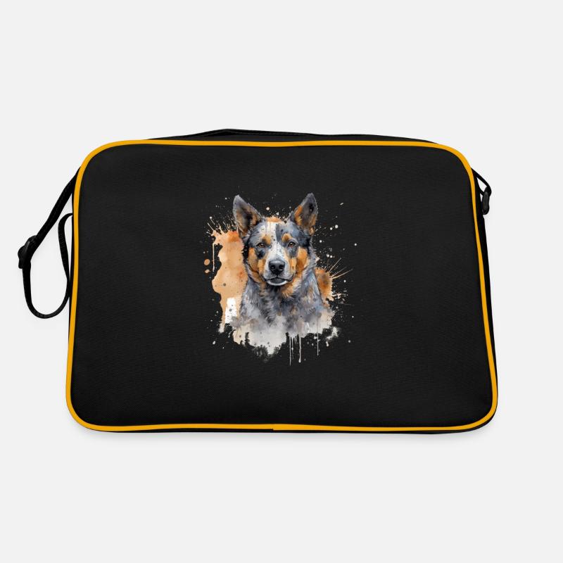 Australian Cattle Dog Retro Tasche