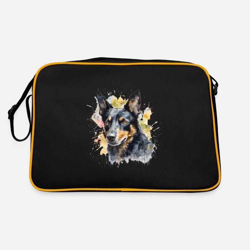 Australian Kelpie Retro Bag