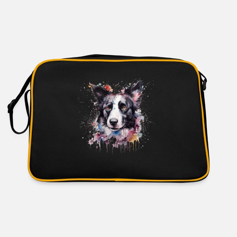 Border Collie Sac Retro
