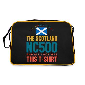 nc500 completed - Retro Bag - black/gold - Back