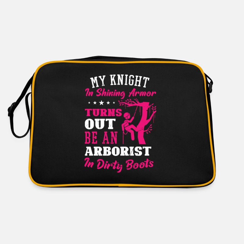 Bûcheron tronçonneuse arboriste Sac Retro