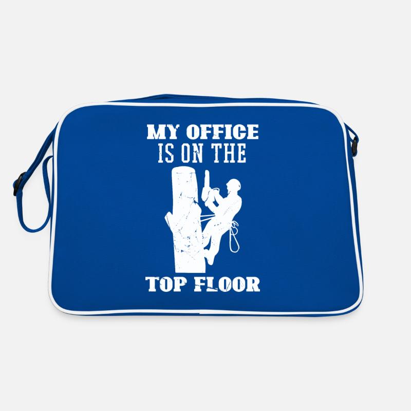 Bûcheron tronçonneuse arboriste Sac Retro