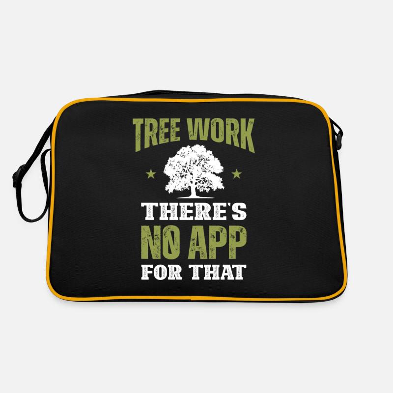 Bûcheron tronçonneuse arboriste Sac Retro