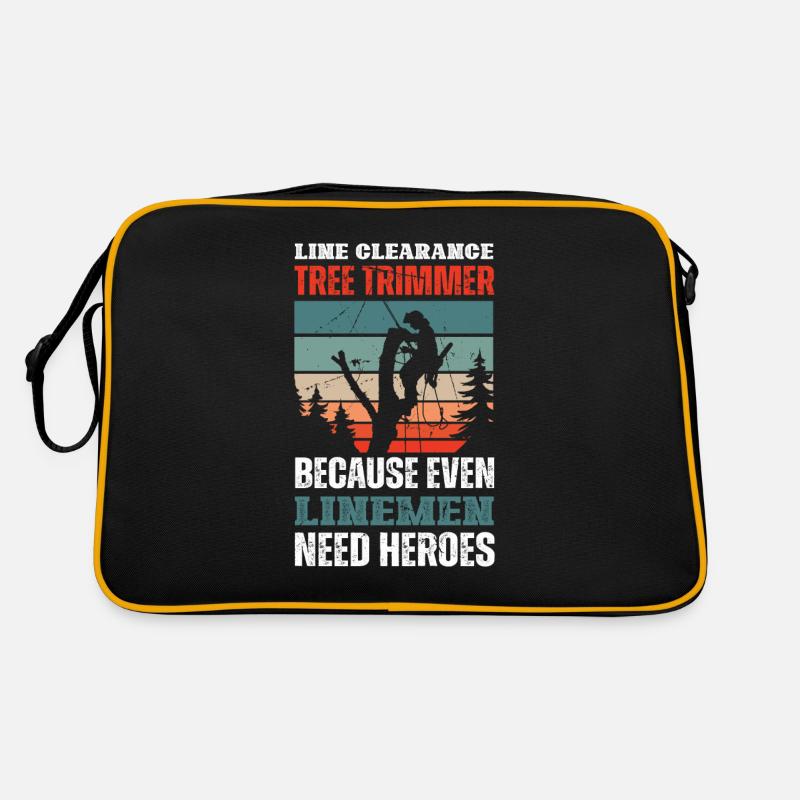 Bûcheron tronçonneuse arboriste Sac Retro