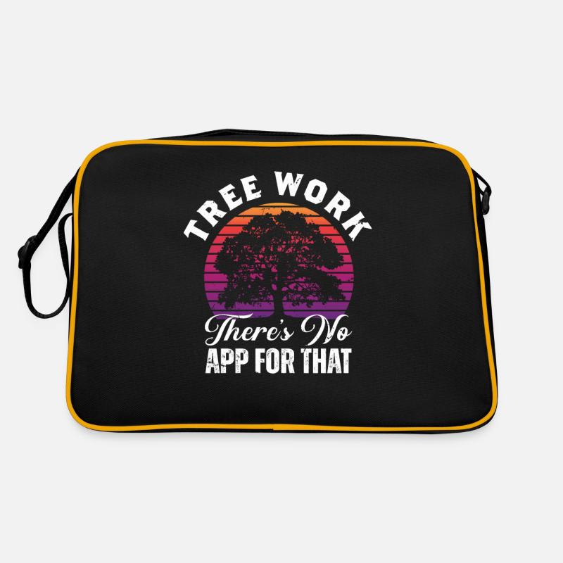 Bûcheron tronçonneuse arboriste Sac Retro