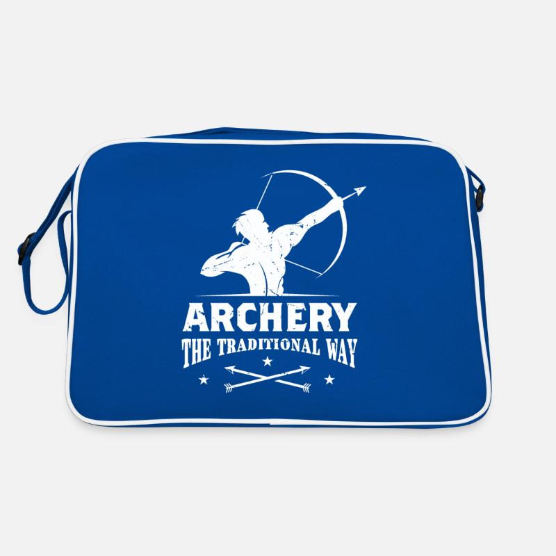Archery Bogenschießen Bogen Retro Tasche
