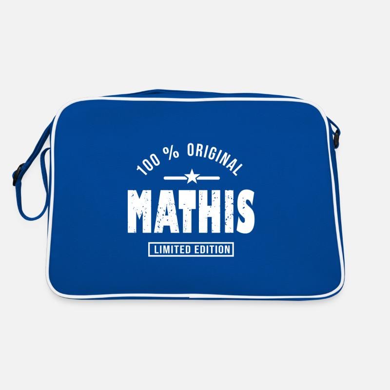 Mathis ORIGINAL Geschenk Name mathis Retro Tasche