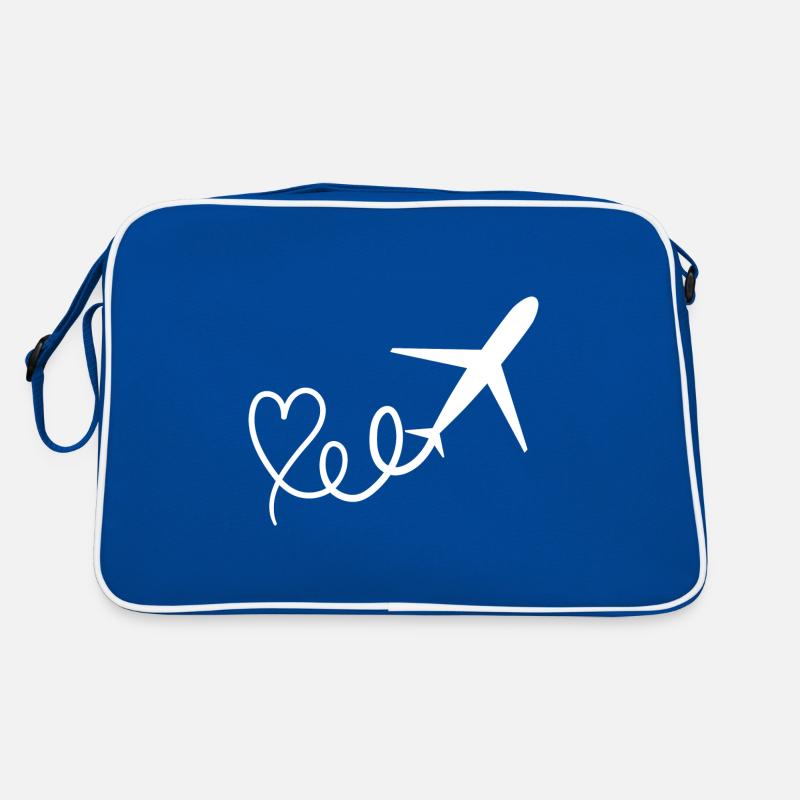 Flugzeug Retro Tasche