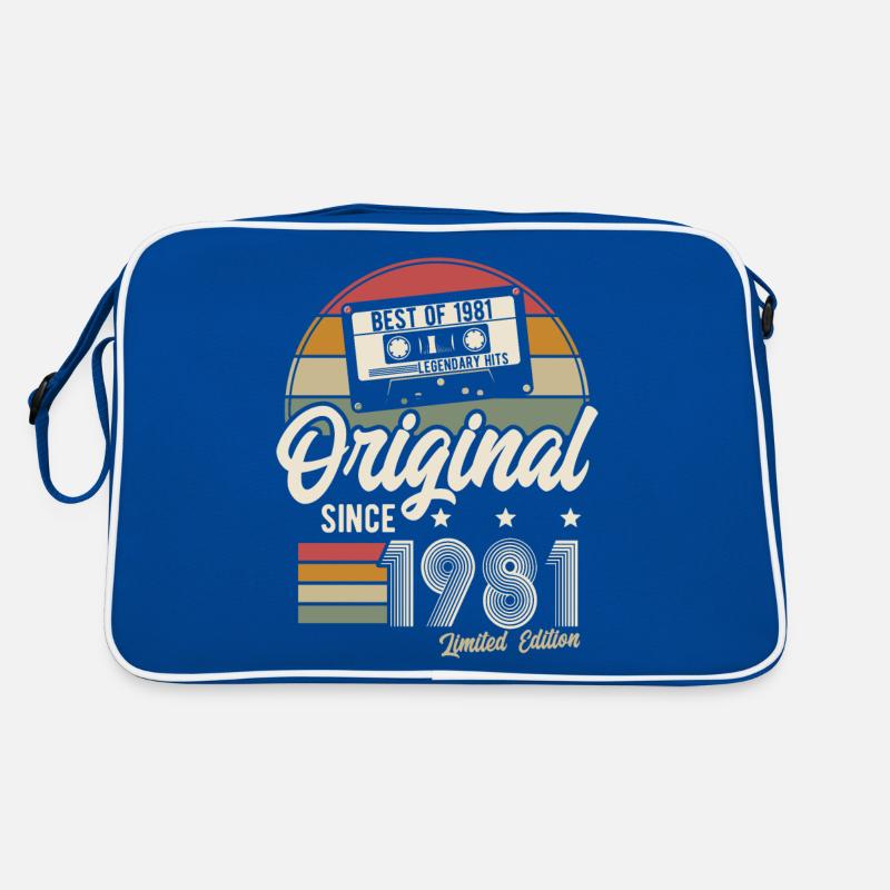 1981 Vintage Birthday Retro Gift Retro Bag