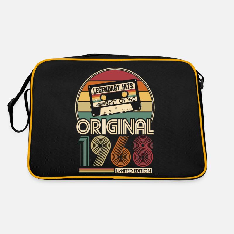Born in 1968 Original Birthday Gift Retro Bag