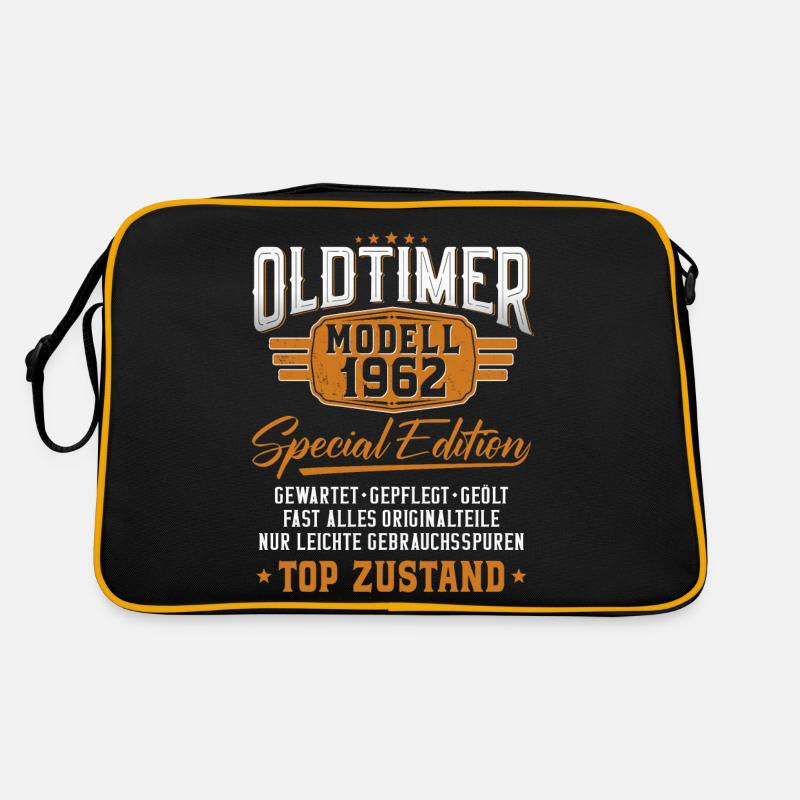 Oldtimer Baujahr 1962 Geburtstagsspruch Retro Tasche