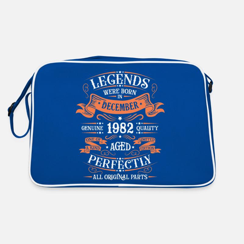 Die Legenden wurden im Dezember 1982 geschenkt Retro Tasche