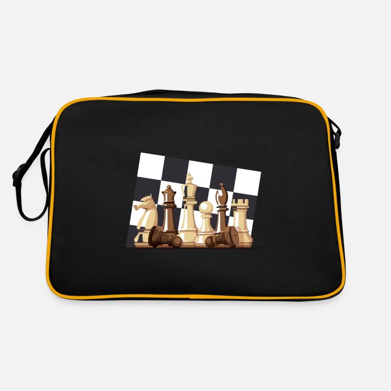 Chess board Retro Bag