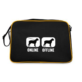 Cane Corso Cane Corso hors ligne Propriétaire de Cane Corso - Sac Retro - noir/or - Dos