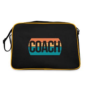 gift coach man woman coach - Retro Bag - black/gold - Back