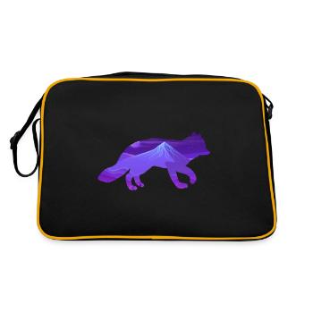 Renard polaire - Sac Retro - noir/or - Dos