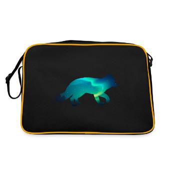 Renard polaire - Sac Retro - noir/or - Dos