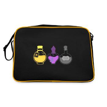Non binary potions - Retro Bag - black/gold - Back