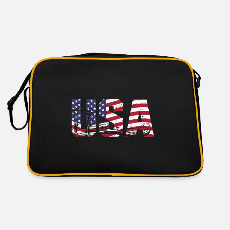 Axtwerfen usa Retro Tasche