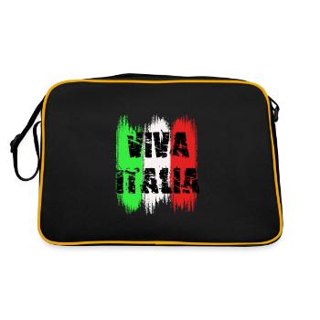 viva italia - Sac Retro - noir/or - Dos