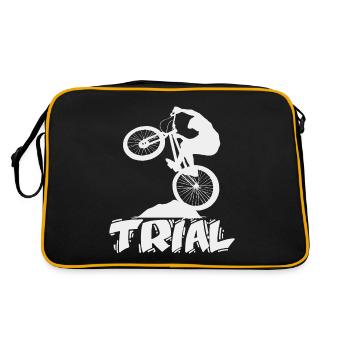Bike Trial - bicycle - Retro Bag - black/gold - Back