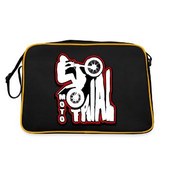 Riders of Moto Trial - Retro Bag - black/gold - Back
