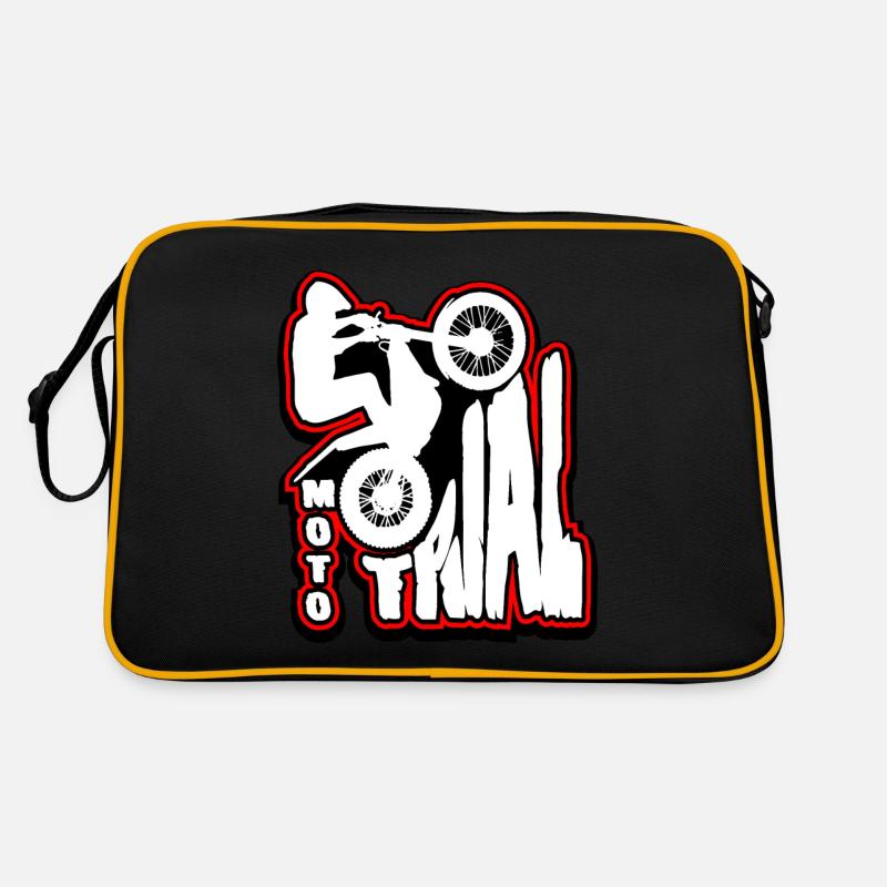 Pilotes de Moto Trial Sac Retro
