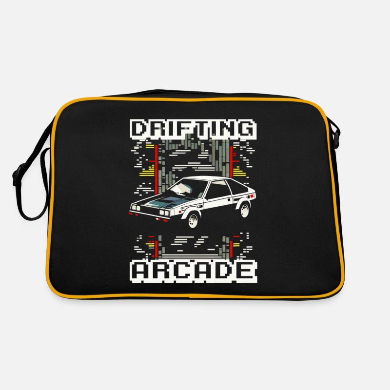 Drift Racing Fujiwara School Initial D-inspirierte Retro Tasche