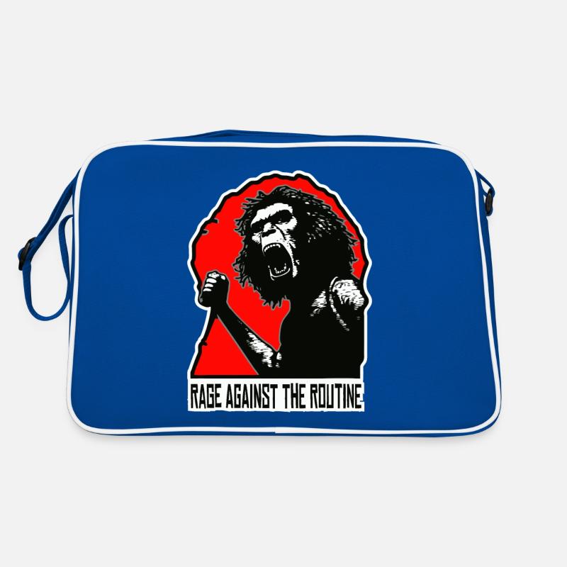 Homo erectus - Anger against routine Retro Bag