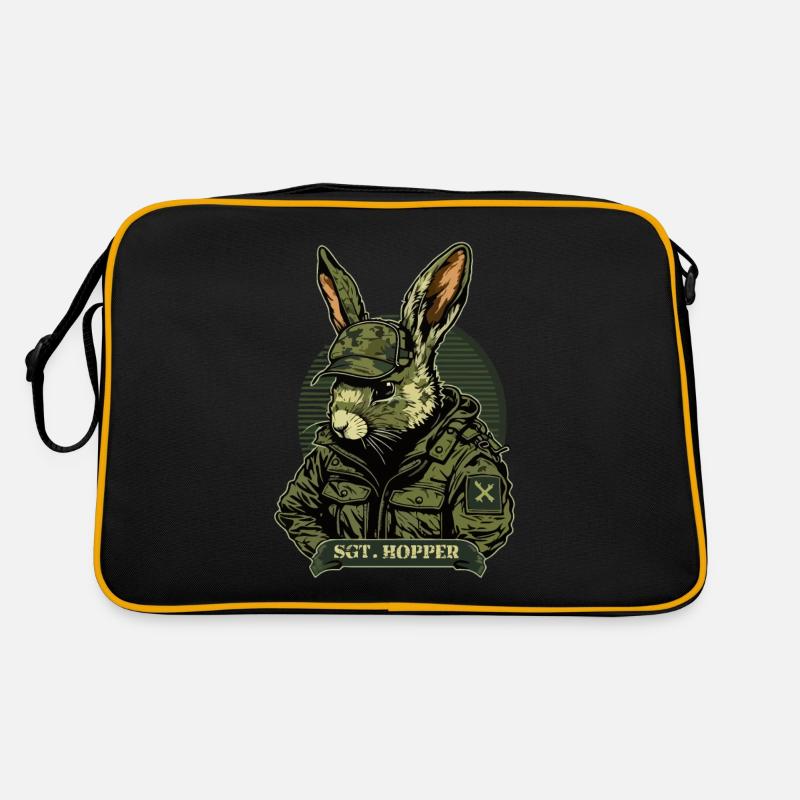 Commandos militaires de défense forestière Rabbit Sac Retro