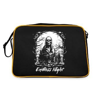 Endless Night Grim Reaper - Retro Bag - black/gold - Back