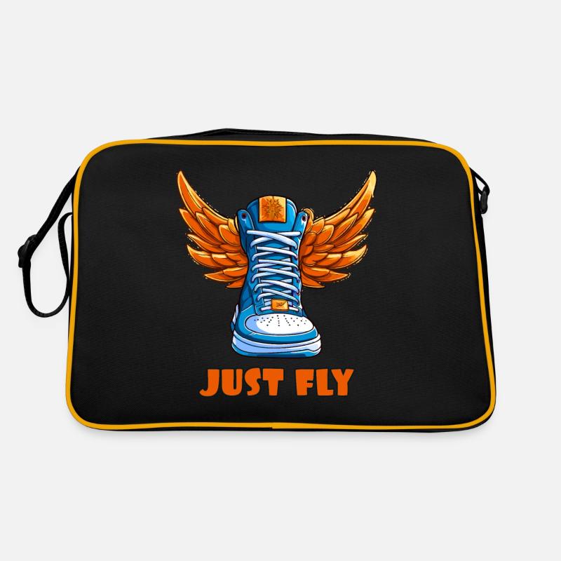 Sneaker sneaker with wings Retro Bag