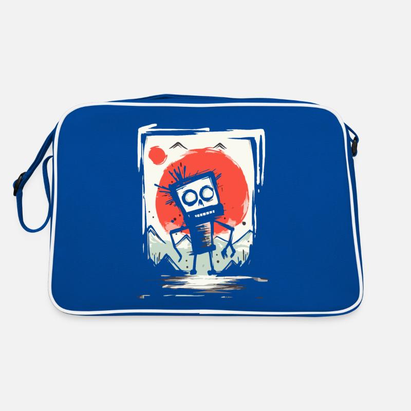 JAPAN's Red Sun: A Garbage Robot Retro Bag