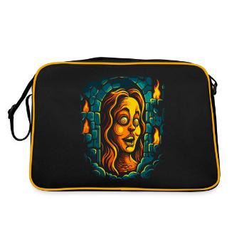 Les horreurs de la femme de l’horreur dans le donjon - Sac Retro - noir/or - Dos