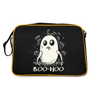Le petit fantôme déçu et triste - Sac Retro - noir/or - Dos