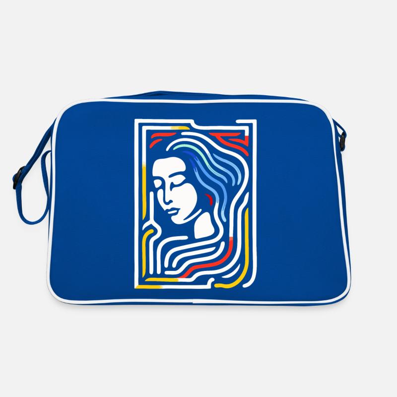 Das wunderschöne Labyrinth Retro Tasche