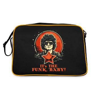 It's the funk, baby - Retro Bag - black/gold - Back