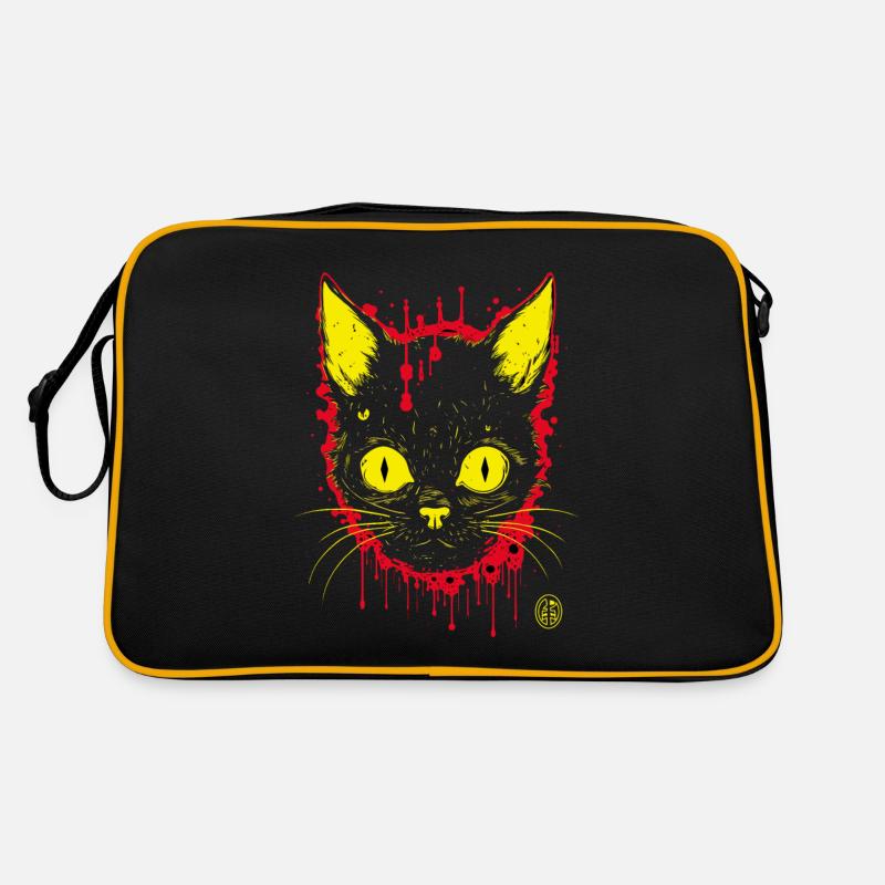 Horror Cat Retro Bag