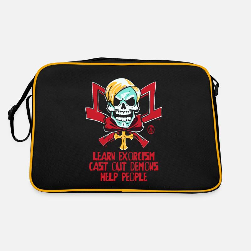 Learn exorcism and banish demons Retro Bag