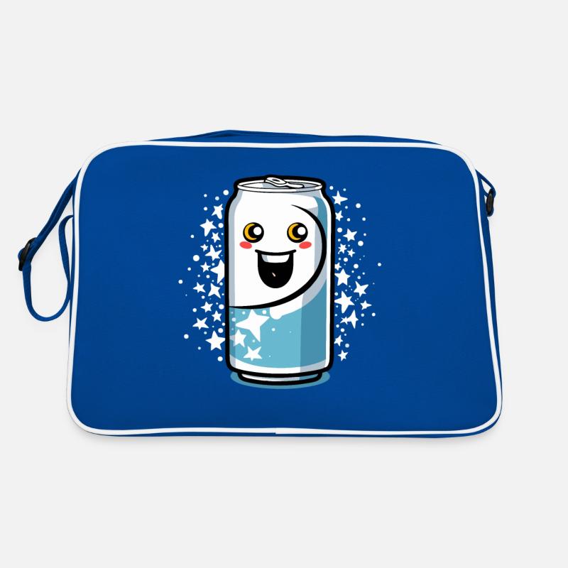 Fröhliche Limonaden Dose Retro Tasche