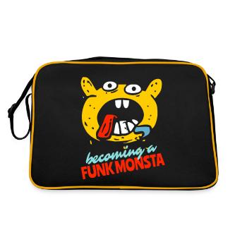 Devenez un monstre de la musique funk - Sac Retro - noir/or - Dos