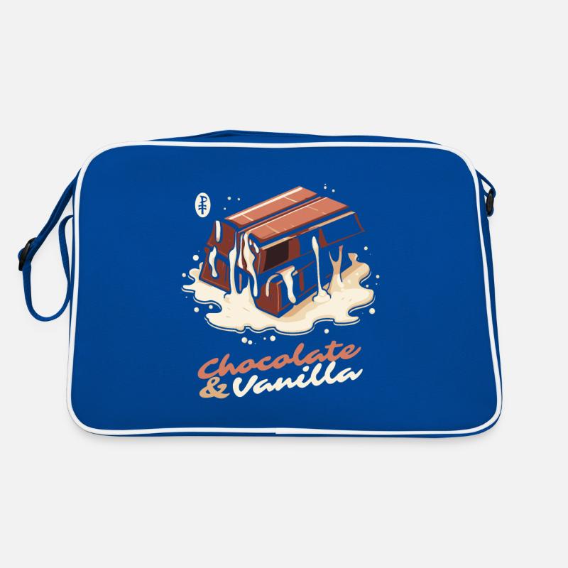 Schokolade und Vanille Retro Tasche
