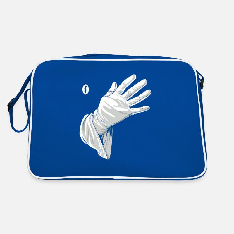 Touch me, white glove Retro Bag