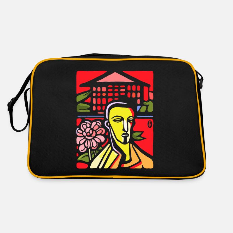Mec d’art abstrait insatisfait Sac Retro
