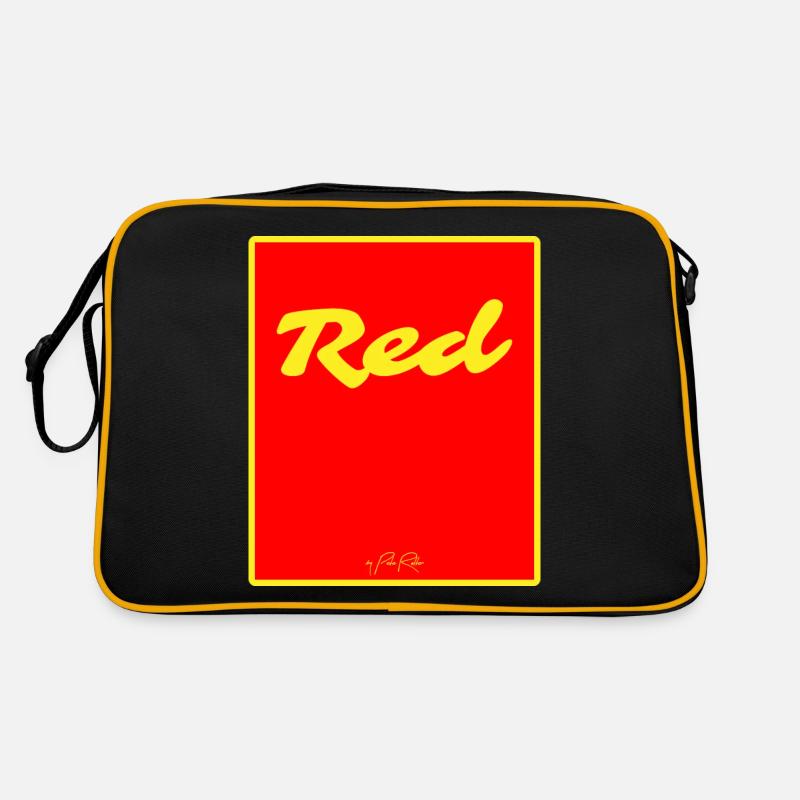 Rot Retro Tasche
