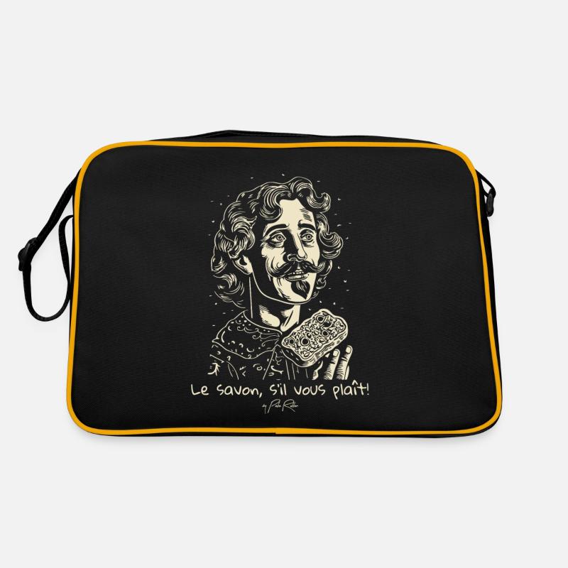 Le savon s il vous plaît, le savon s’il vous plaît ! Sac Retro